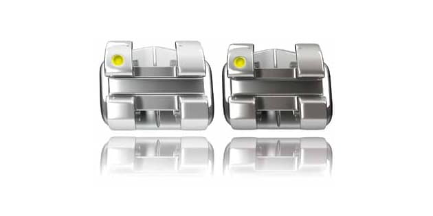 Legend mini Rhomium Coated / GC Orthodontics - Une alternative esthétique avec les caractéristiques d’un bracket métallique standard