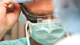 Transmission d’expertise chirurgicale par Google Glass !