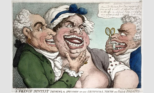À écouter : « Quand les dentistes français essayaient de retaper les bouches britanniques ! »