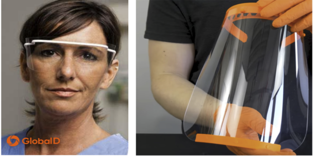 Le groupe Menix fabrique des lunettes et des visières de protection en impression 3D pour les Hospices civils de Lyon et le SAMU