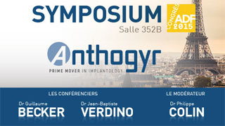 Salle comble pour le Symposium Anthogyr à l’ADF 2015 !