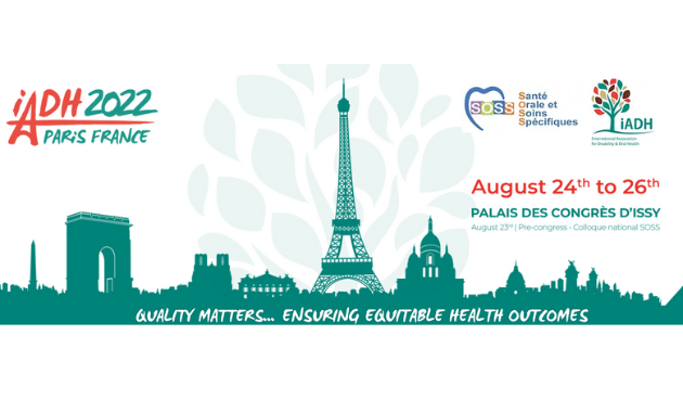 Le Congrès international sur le handicap et la santé bucco-dentaire se tiendra en France du 24 au 26 août Le Congrès international sur le handicap et la santé bucco-dentaire se tiendra en France du 24 au 26 août