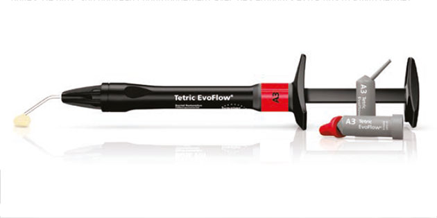 Tetric EvoFlow : un composite fluide pour les restaurations antérieures et postérieures