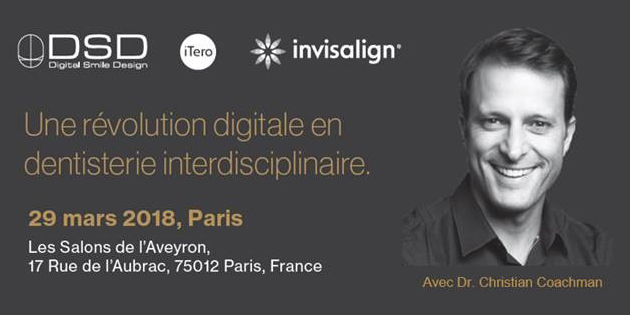 Dr Christian Coachman à l’affiche de la conférence Invisalign – Digital Smile Design