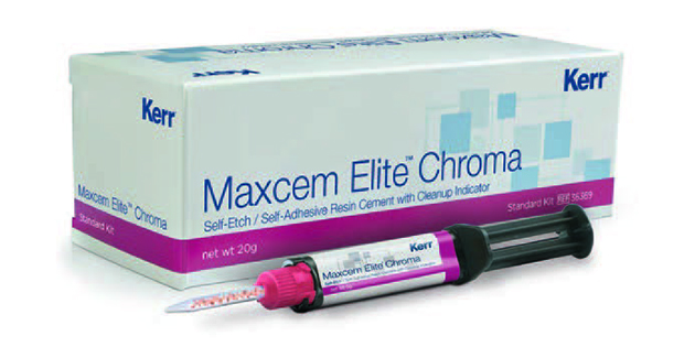 Maxcem Elite Chroma – Kerr France – Un innovant indicateur couleur pour les excès