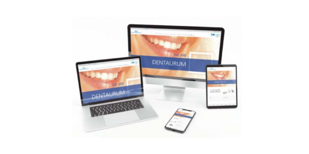 Dentaurum : le nouveau site web