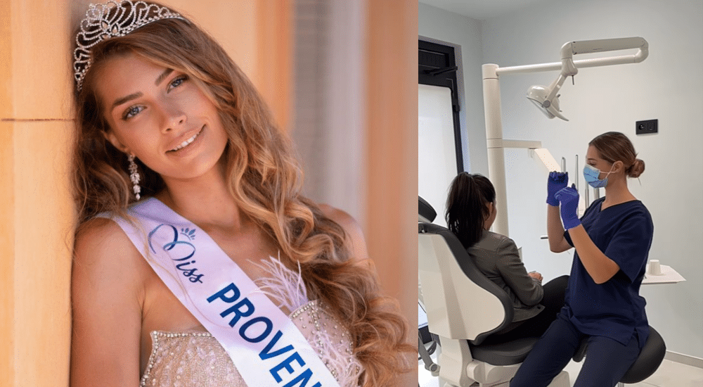 Adélina Blanc, une dentiste couronnée Miss Provence 2023