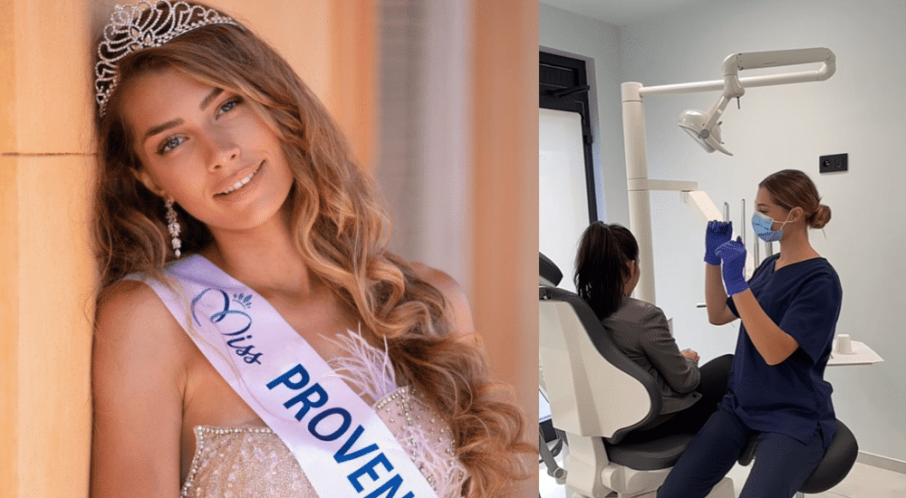 adelina blanc miss provence 2023 dentiste