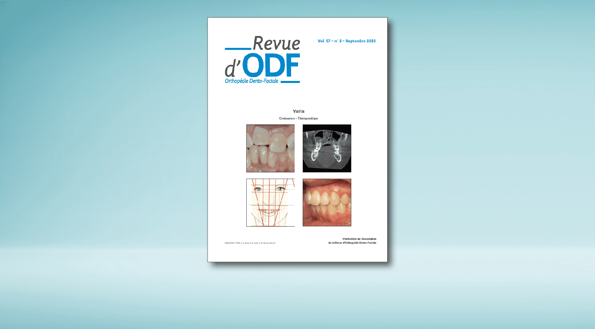 La Revue d’ODF – N°57-3 : Croissance – Thérapeutique