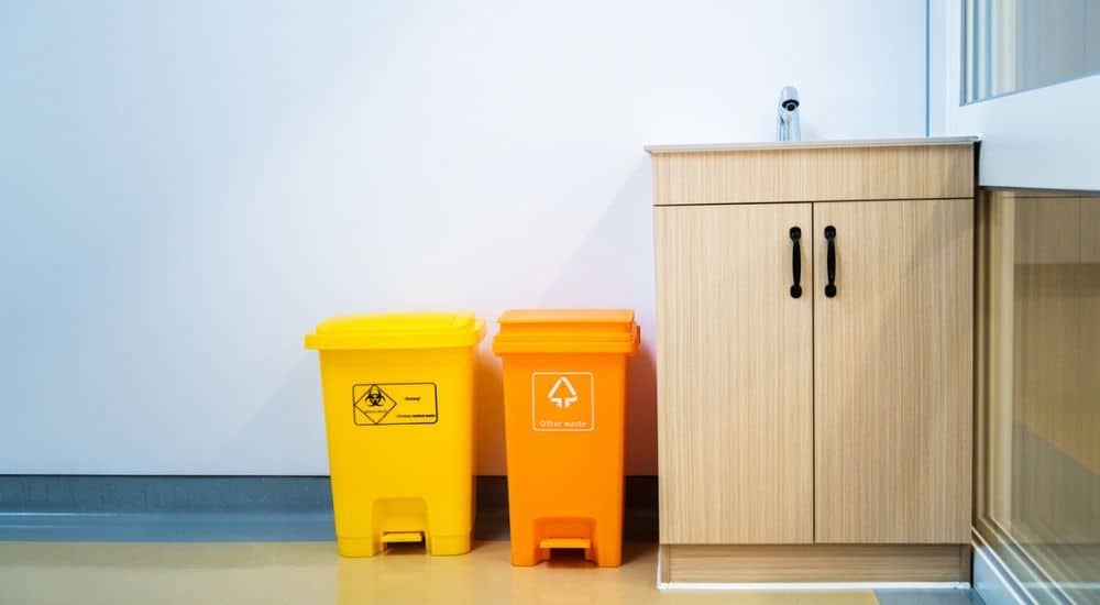 Dispositifs de tri et gestion des déchets dans un cabinet dentaire
