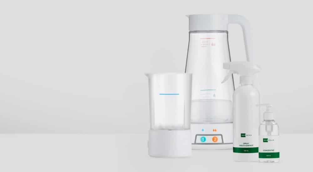 Solution de désinfection durable