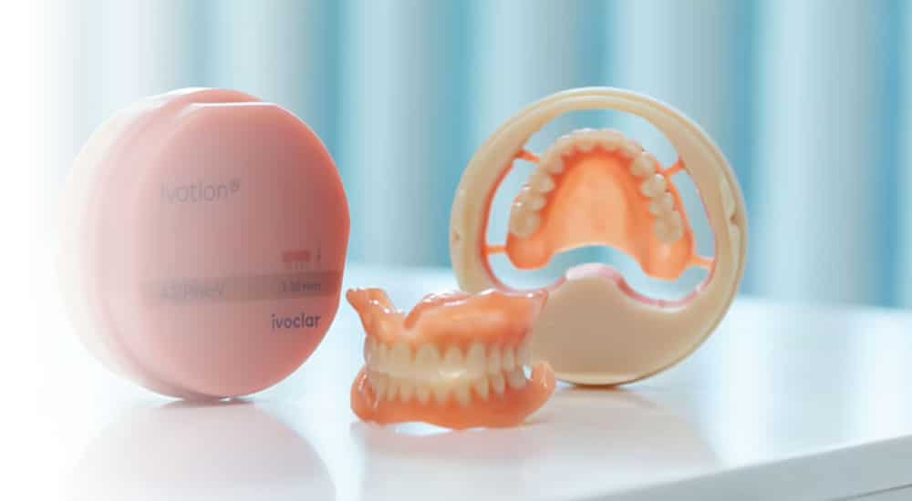 Teintes gingivales et dentaires